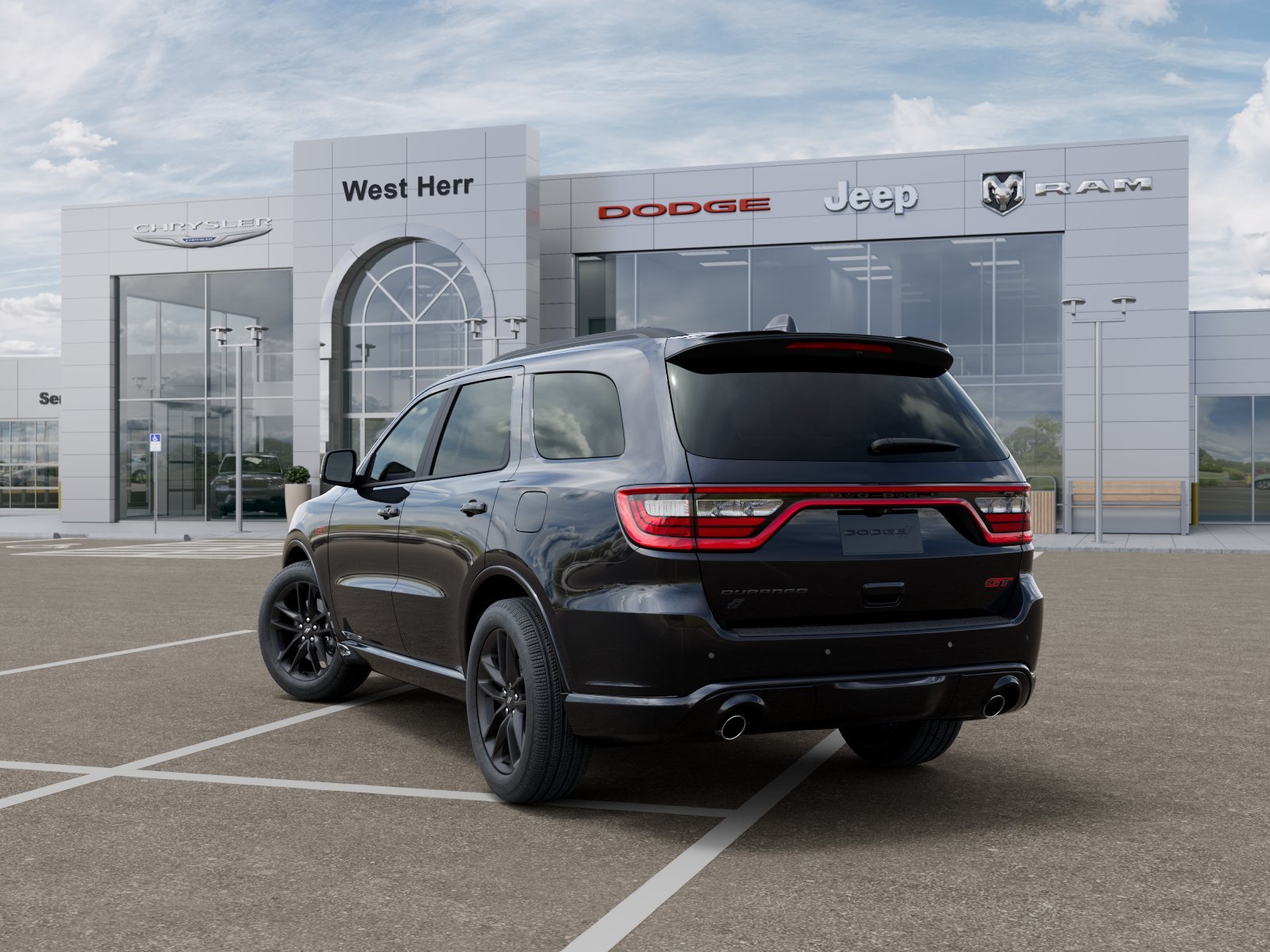 New 2026 Diamond Black Clear-Coat Exterior Paint Dodge DURANGO GT PLUS AWD image 29