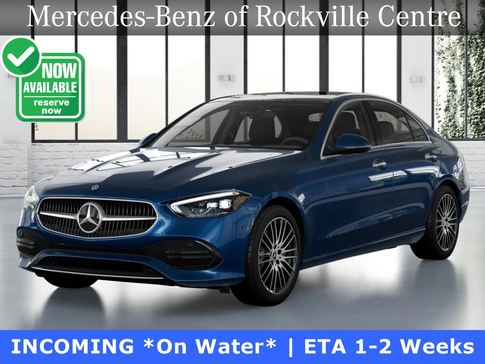 New 2026 Starling Blue Metallic Mercedes-Benz C 300 image 1
