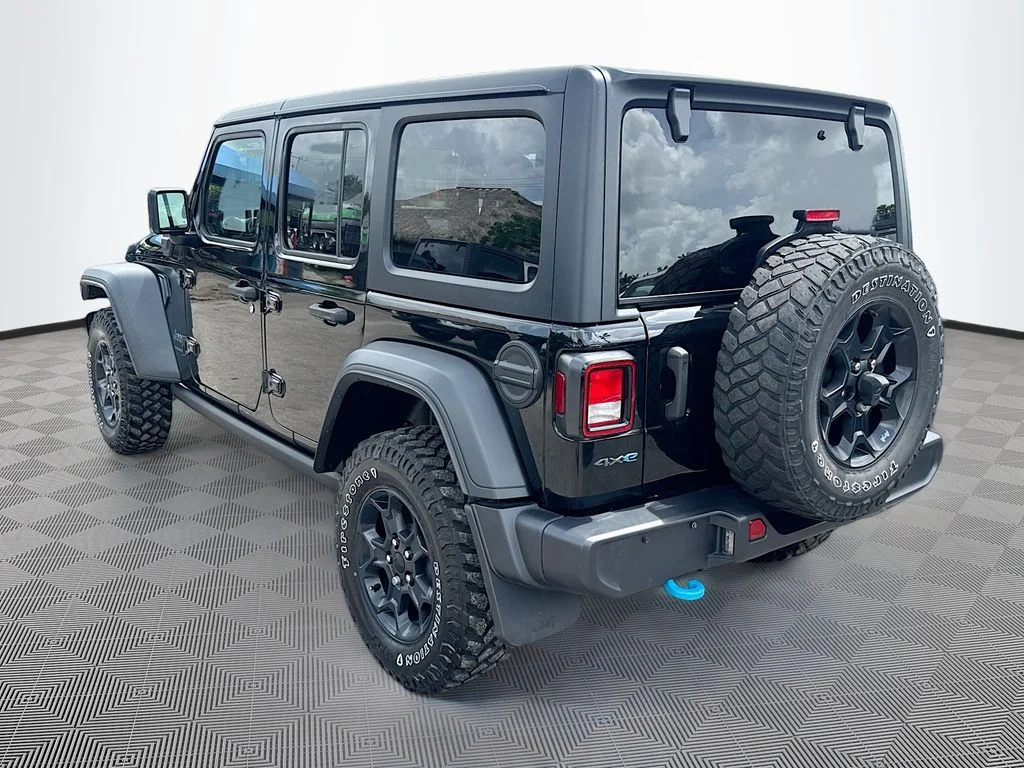 Used 2023 Black Jeep Willys 4xe image 8