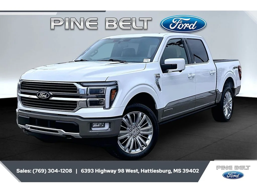 Used 2025 Star White Metallic Tri-Coat Ford King Ranch image 10