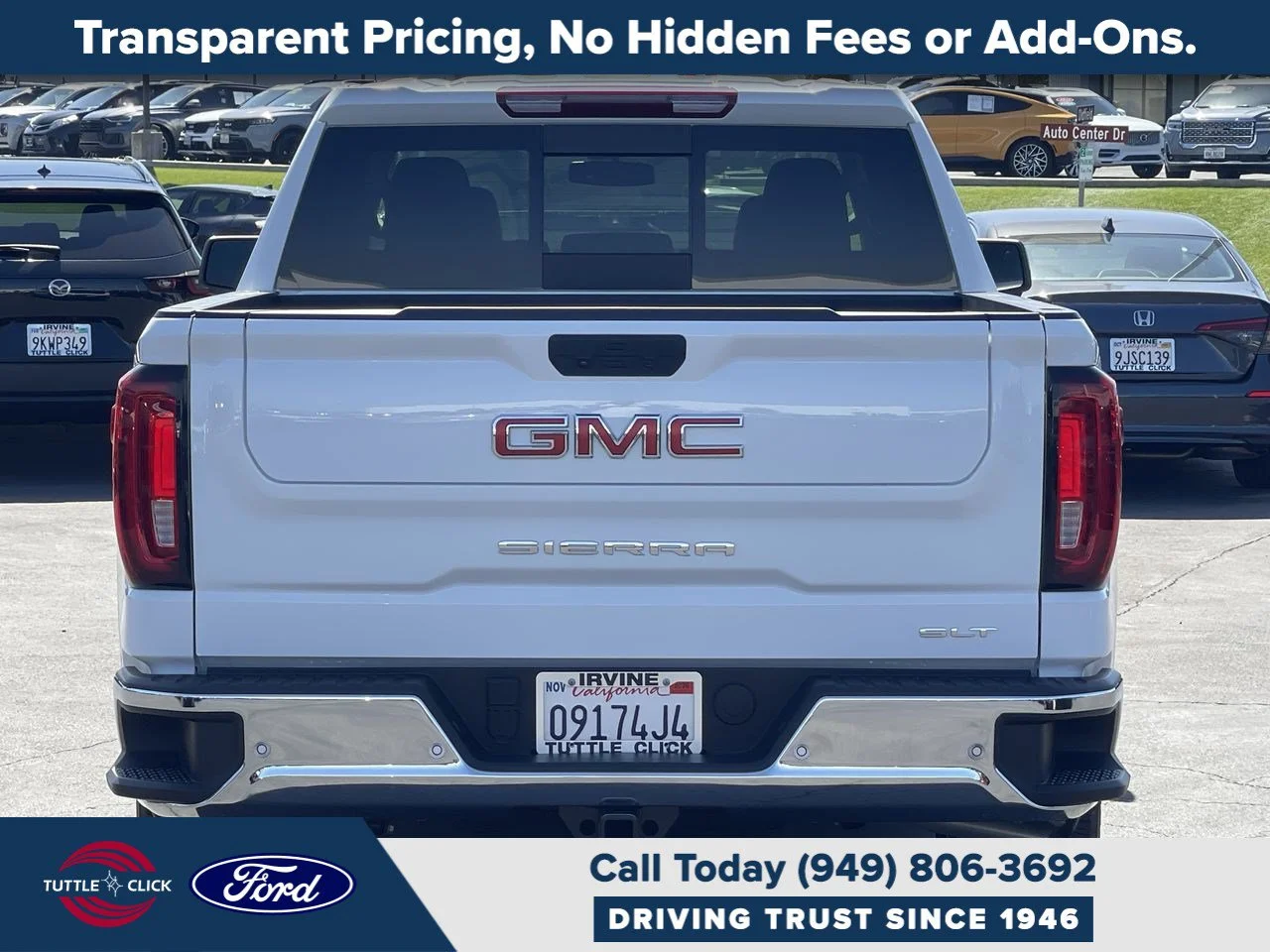 Used 2026 Summit White GMC SLT image 14