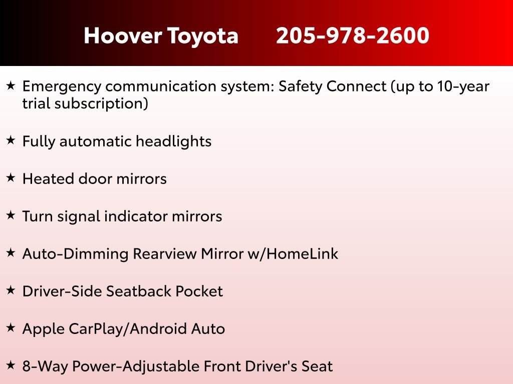 Used 2025 White Toyota LE image 14