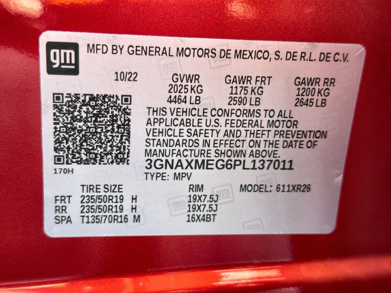 Used 2023 Radiant Red Tintcoat Chevrolet RS image 29