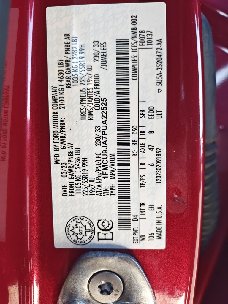 Used 2023 Red Ford Platinum image 26