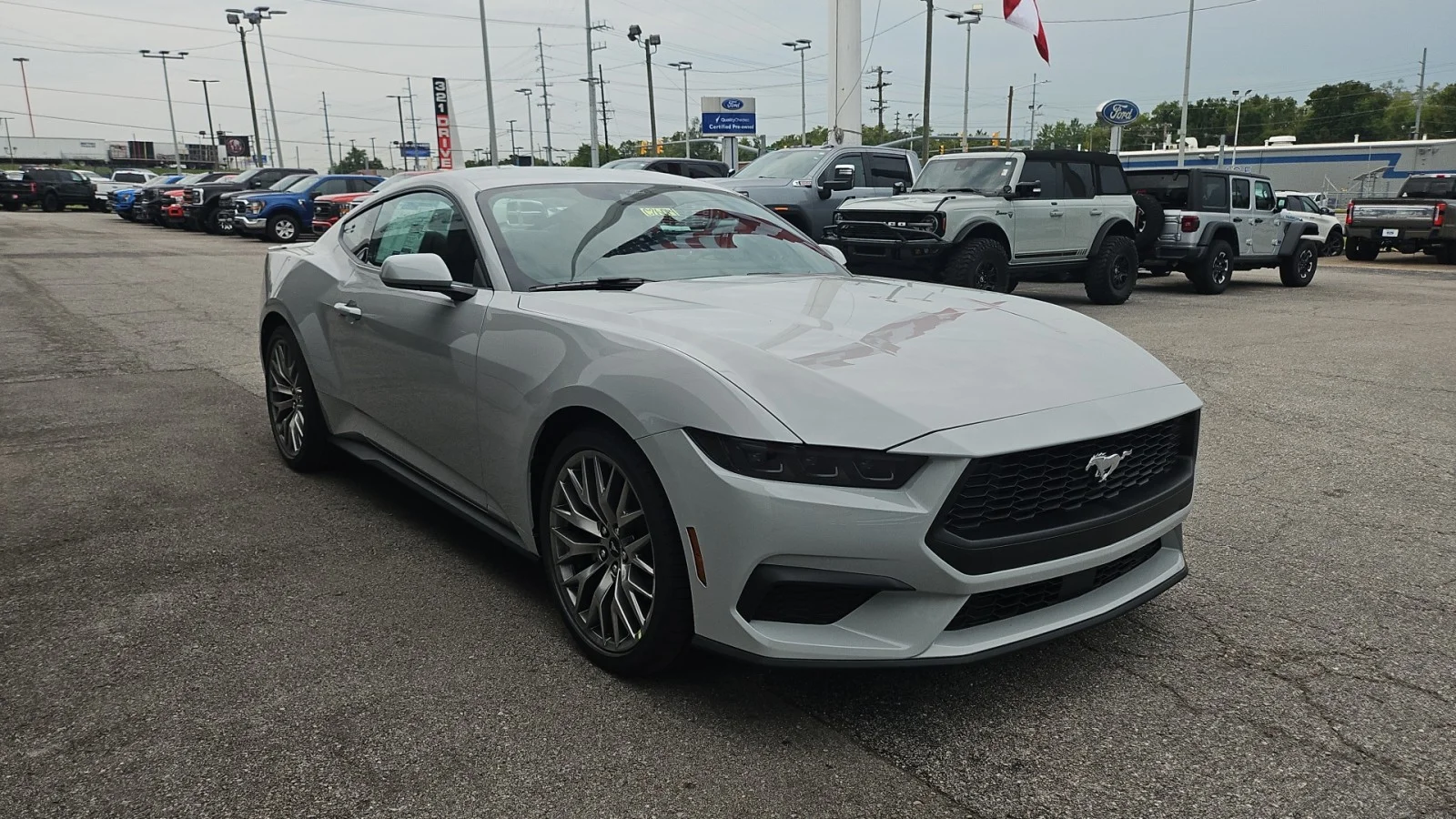New 2026 Avalanche Gray Ford EcoBoost Premium image 6