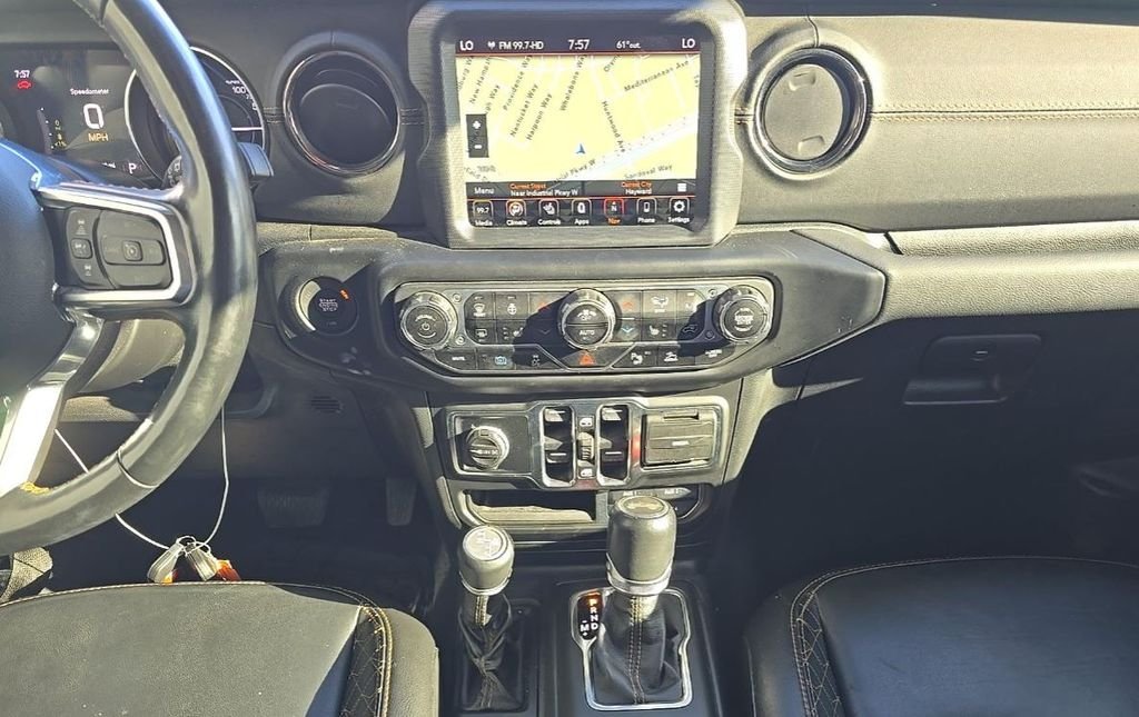 Used 2021 Black Jeep Unlimited Sahara High Altitude 4xe image 10