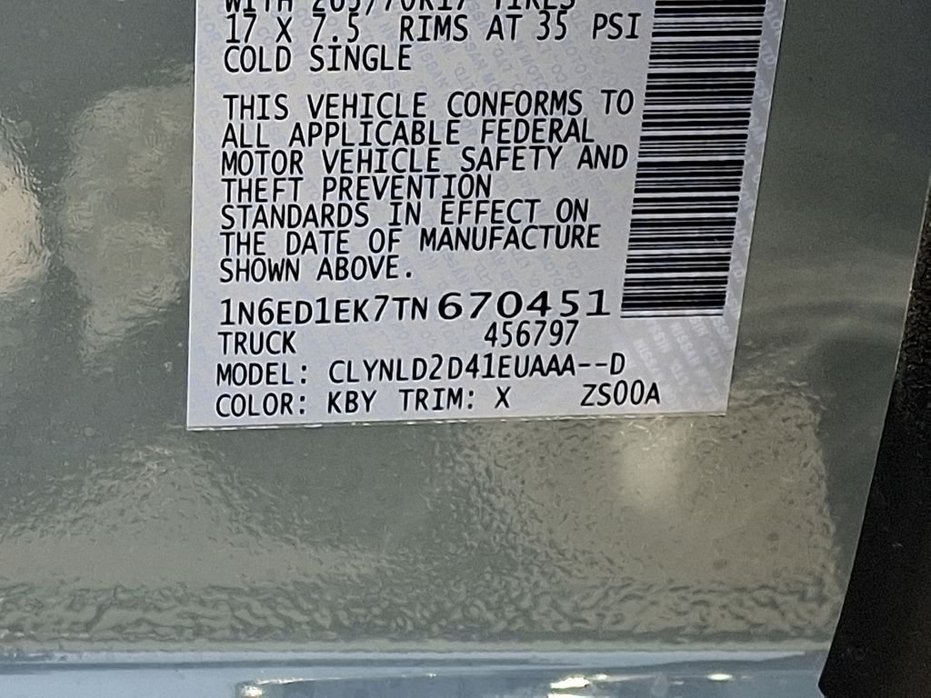 2026 Nissan Frontier — photo 19