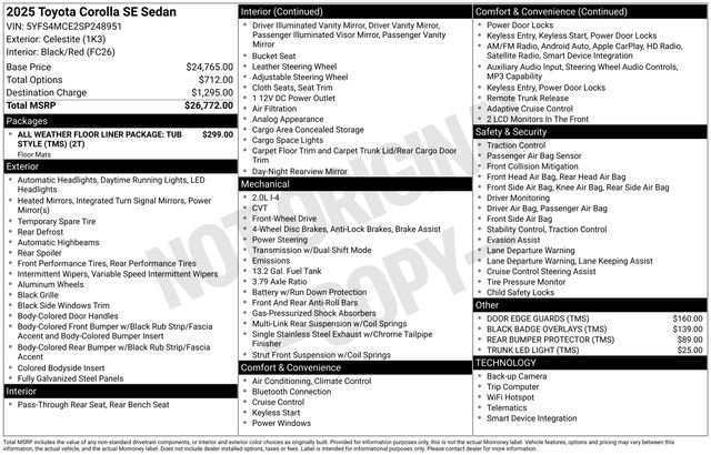 Certified Used 2025  Toyota SE image 7