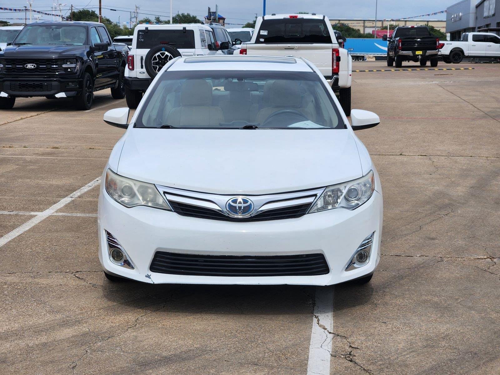 Used 2014 Toyota Camry XLE Hybrid with VIN 4T1BD1FK6EU099351 for sale in DeSoto, TX