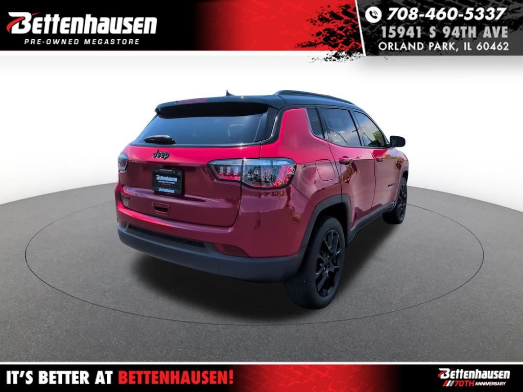 Certified Used 2023 Red Jeep Latitude image 5