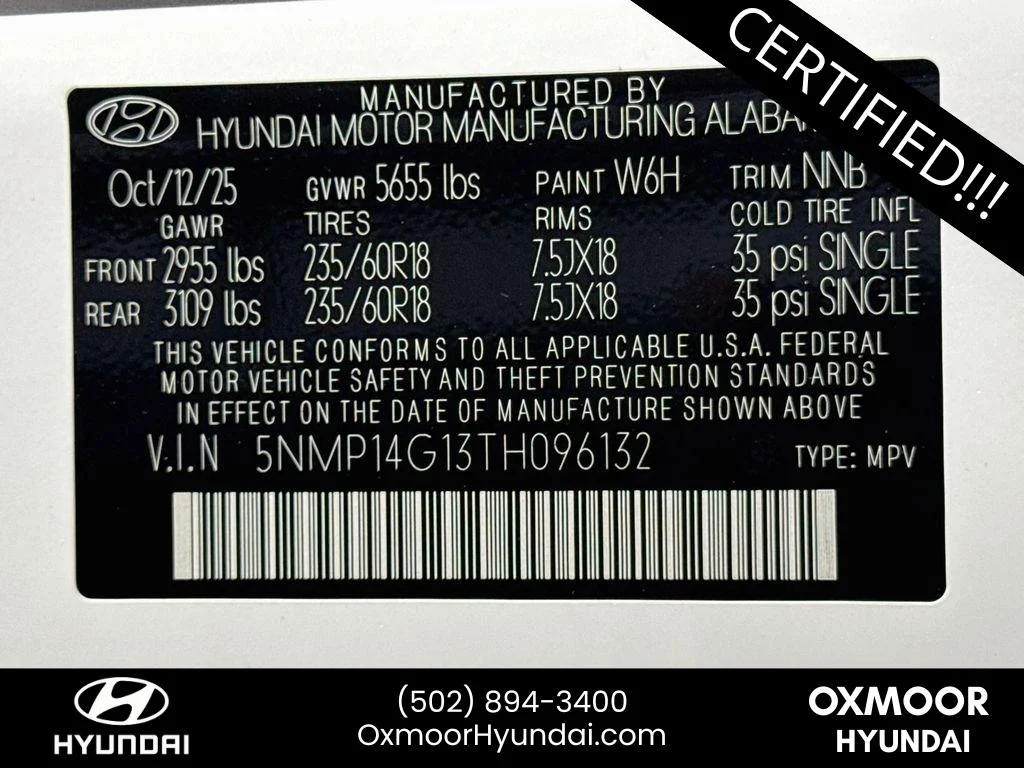 Used 2026 Serenity White Hyundai SE image 31