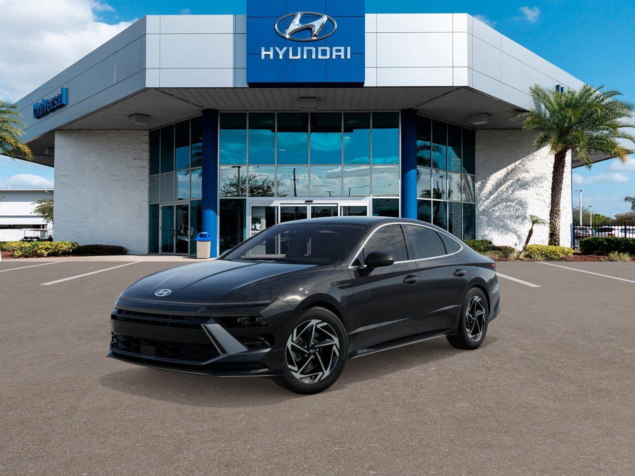 New 2026 Black Hyundai SEL Sport image 1