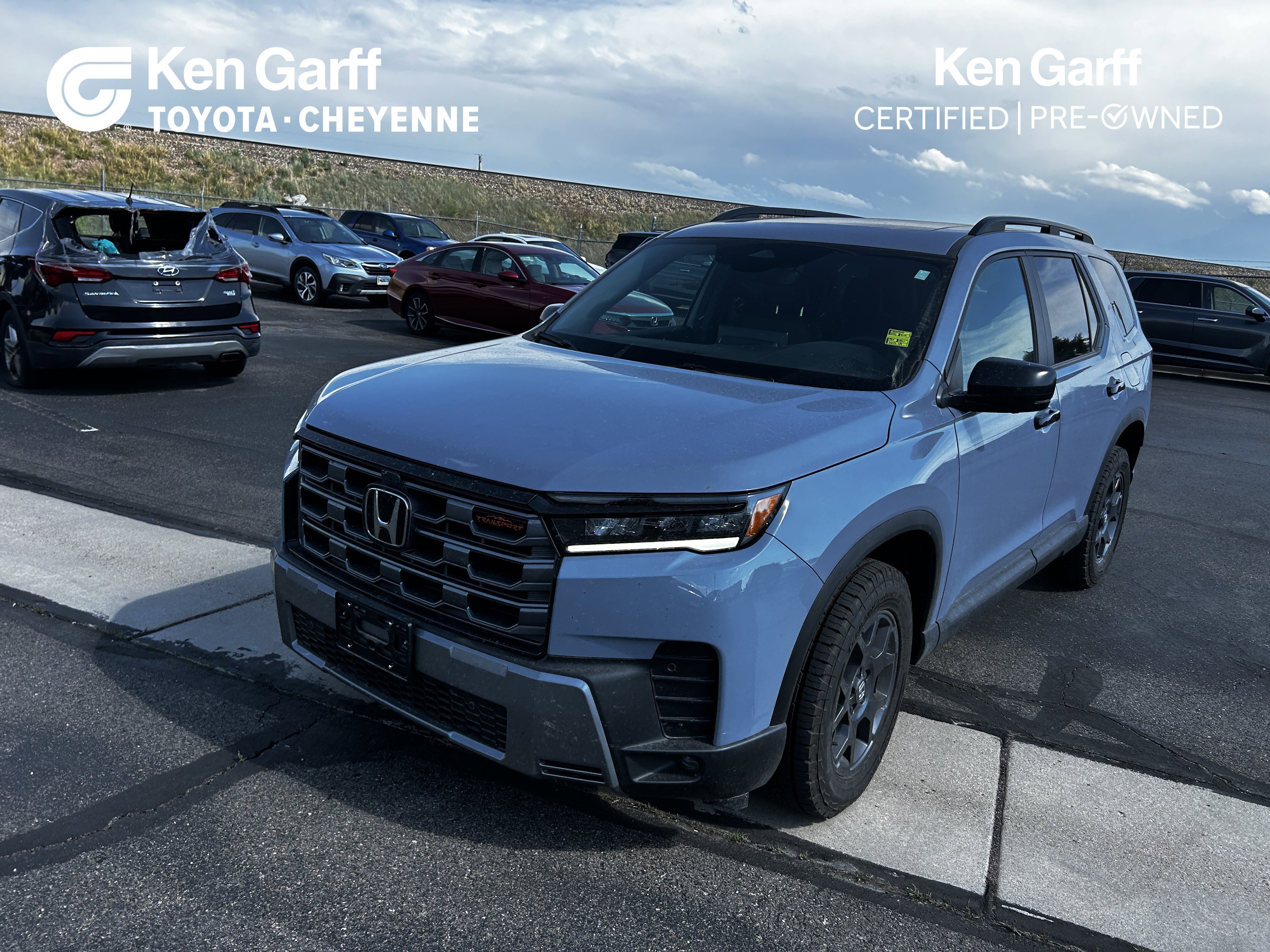Used 2026 Smoke Blue Pearl Honda TrailSport image 1