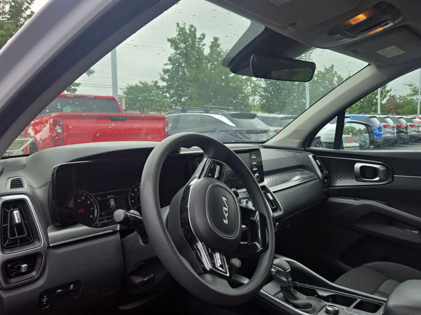 Used 2023 Glacial White Pearl Kia LX image 3