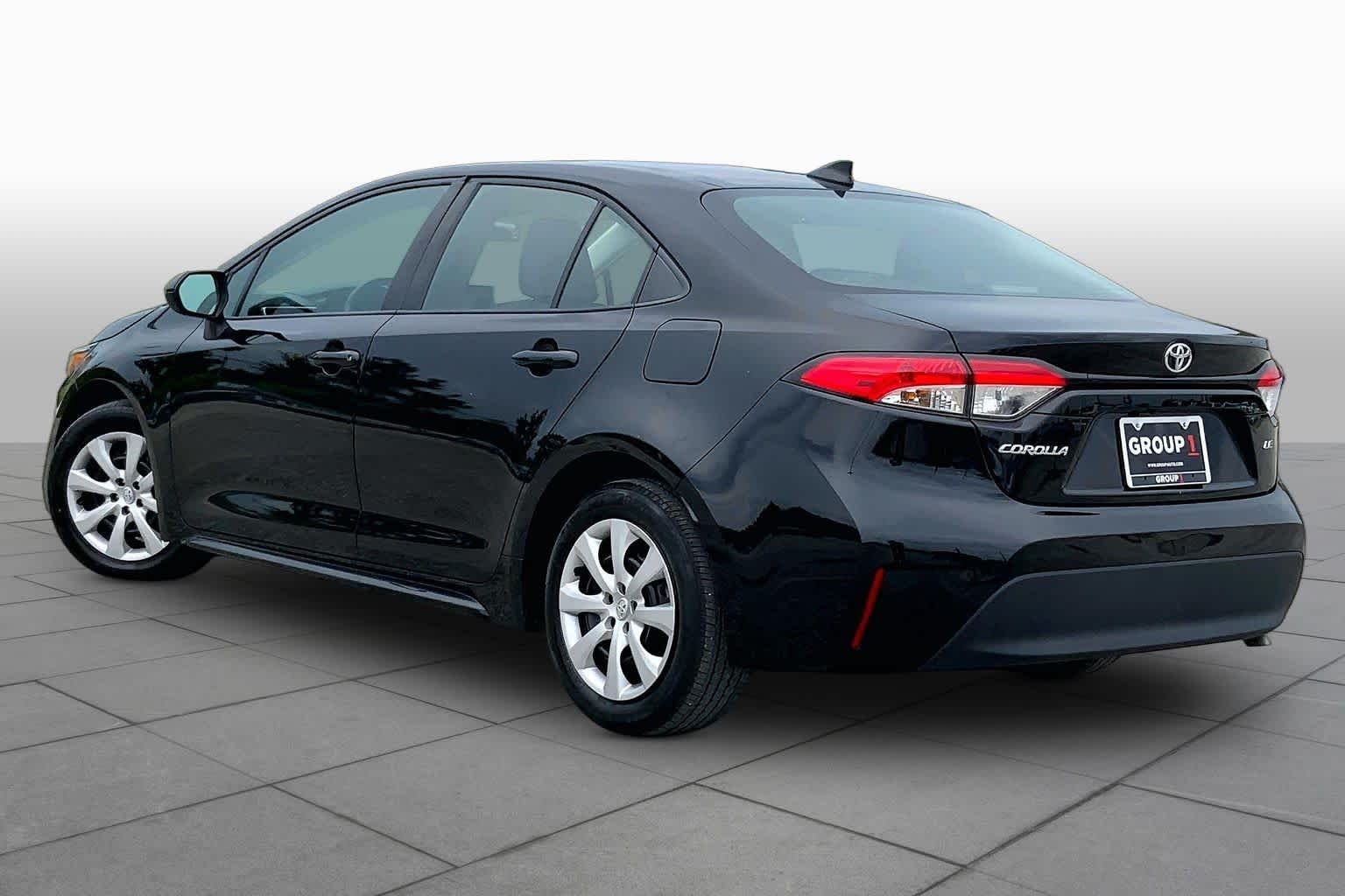Used 2024 Midnight Black Metallic Toyota LE image 12