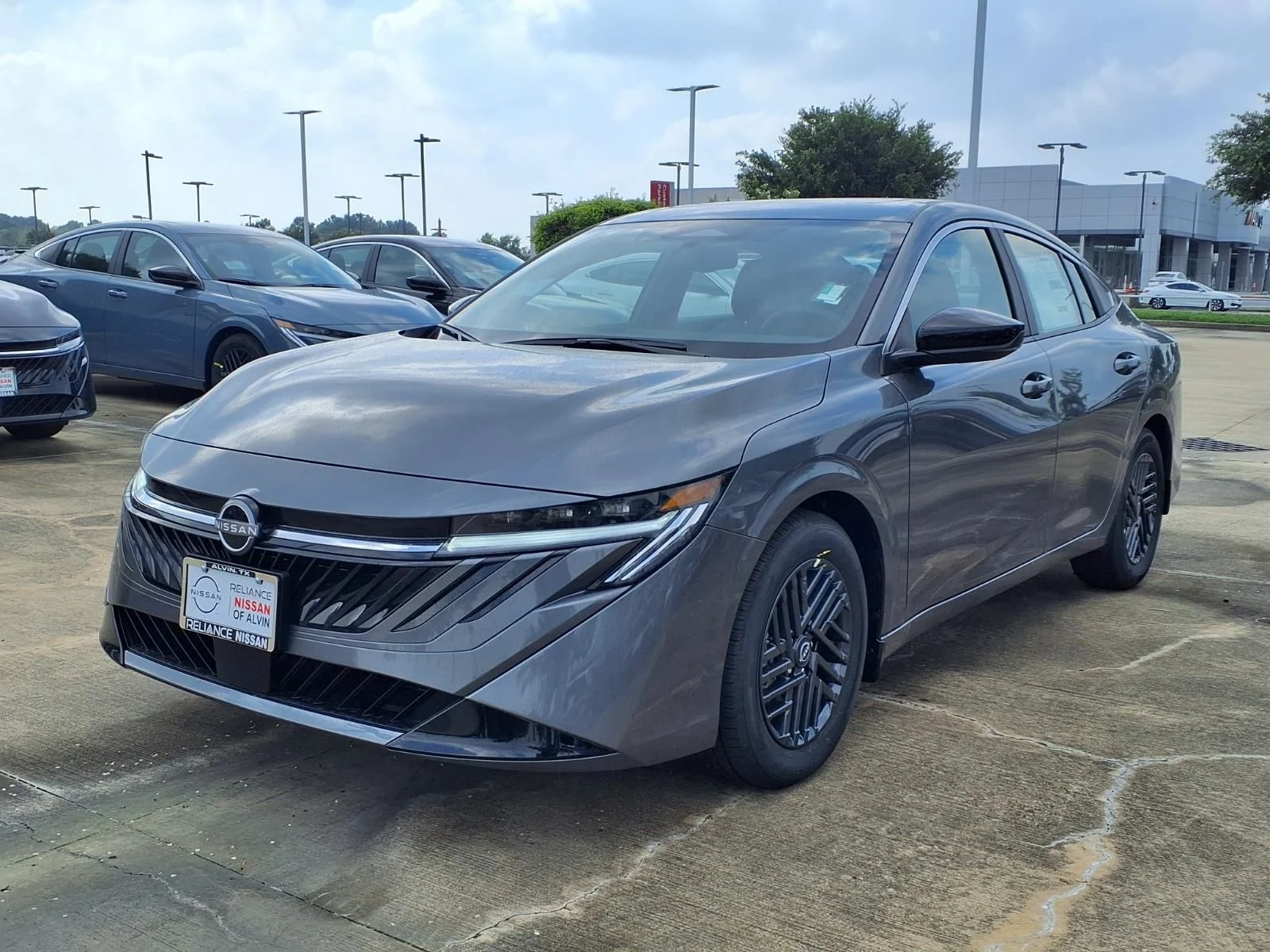 New 2026 Gun Metallic Nissan SV image 3