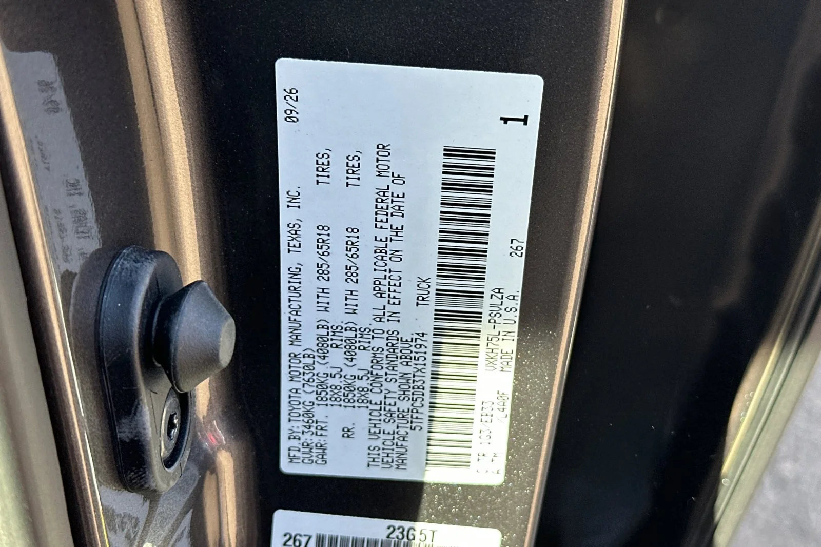 New 2026 Magnetic Gray Metallic Toyota TRD Pro image 27