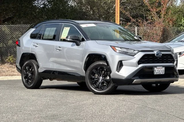 Certified Used 2023 Silver Toyota XSE image 2