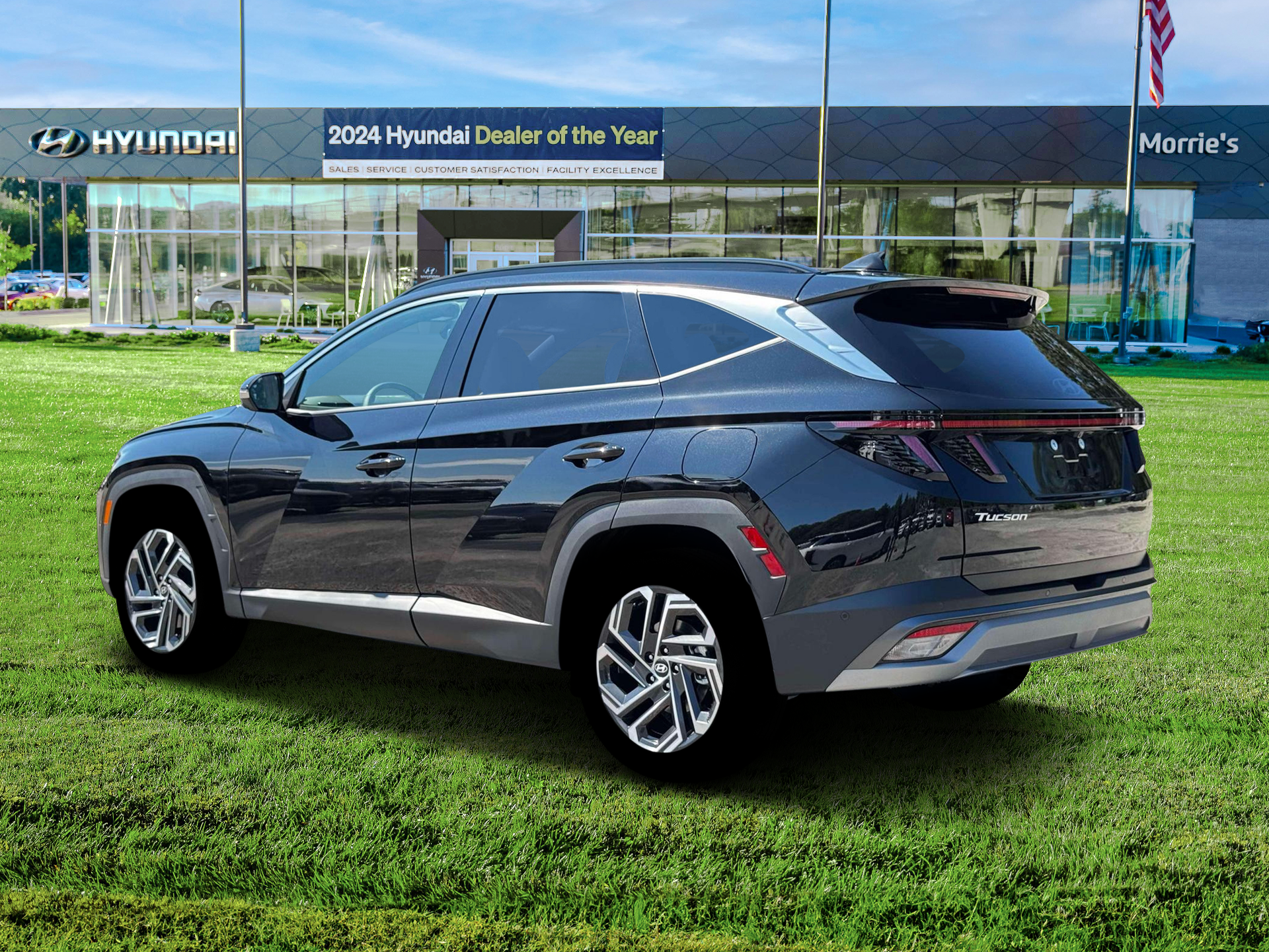 New 2026 Phantom Black Hyundai Limited AWD image 4
