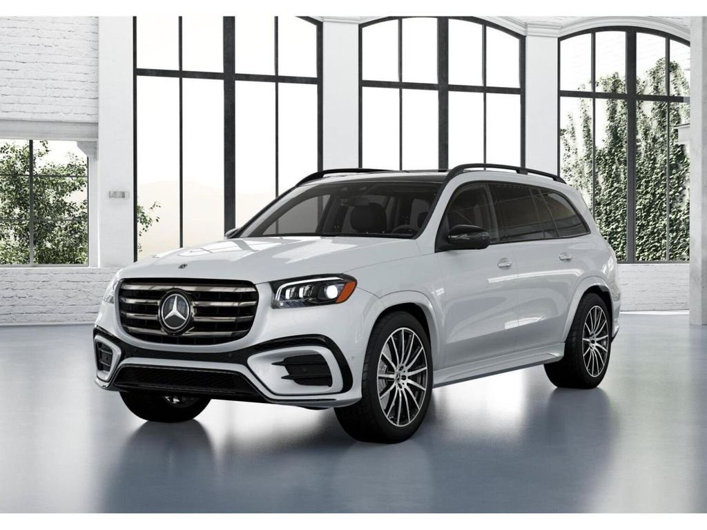 New 2026 MANUFAKTUR Moonlight White Metallic Mercedes-Benz GLS 450 image 40