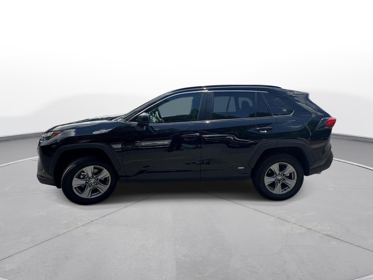 Used 2025 Midnight Black Metallic Toyota Hybrid LE image 9