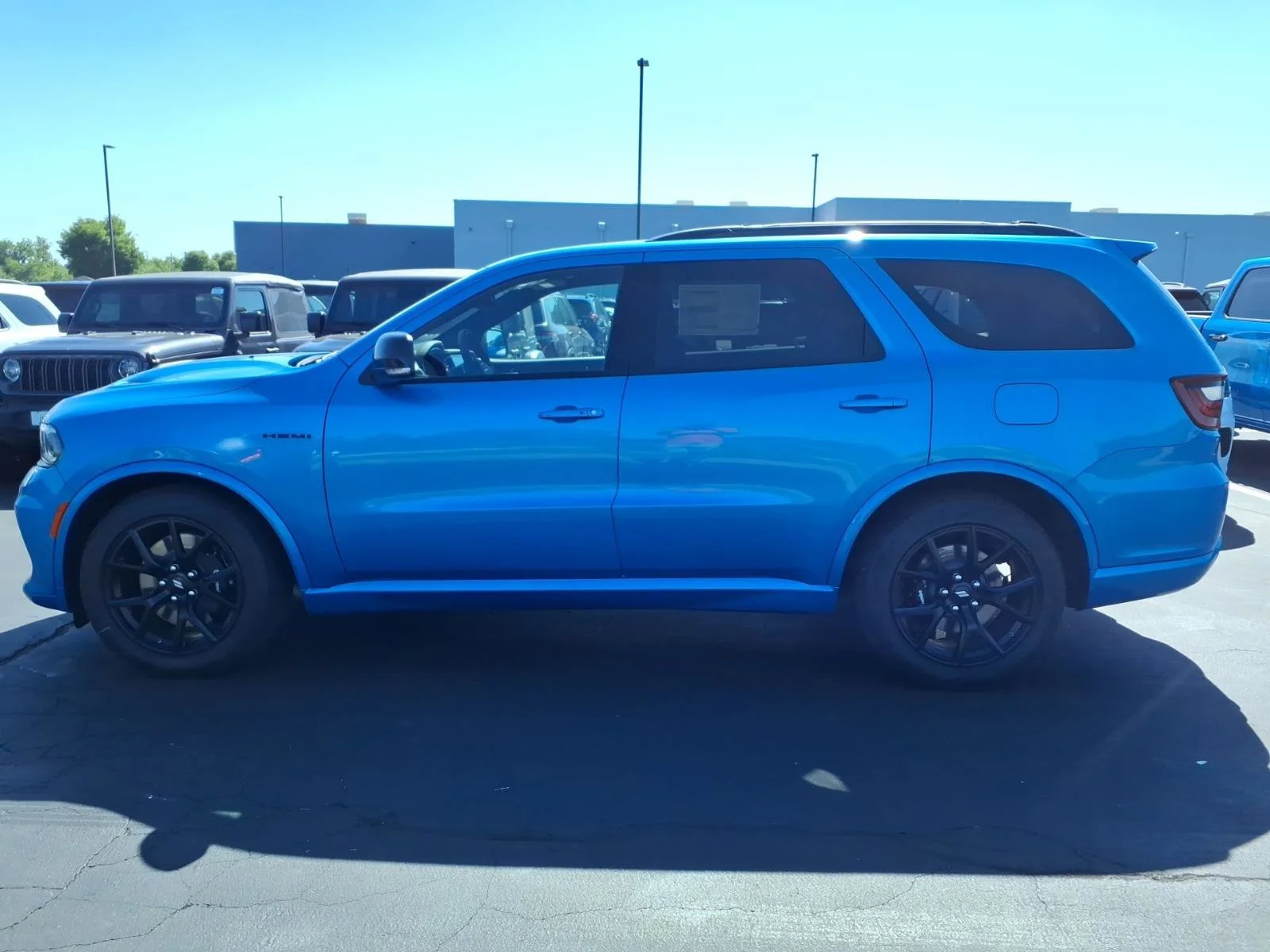 New 2026 B5 Blue Exterior Paint Dodge GT Plus HEMI V8 image 3