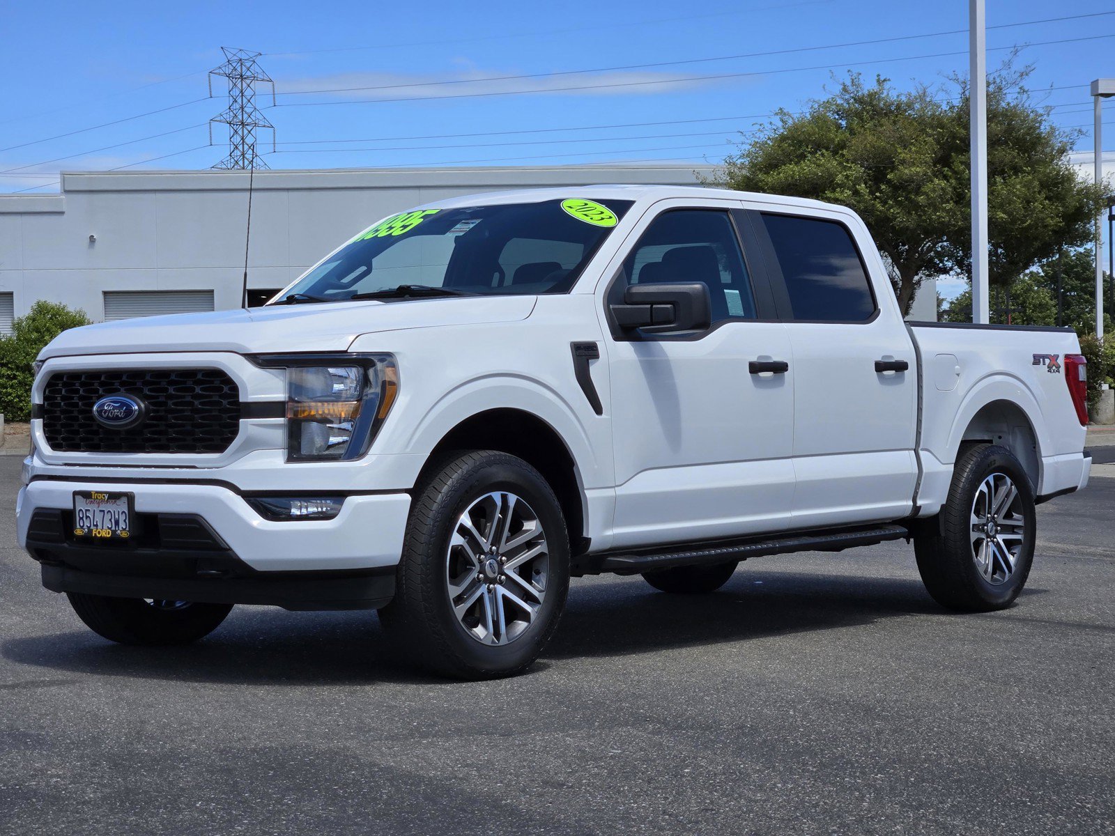 Certified Used 2023 White Ford  image 8