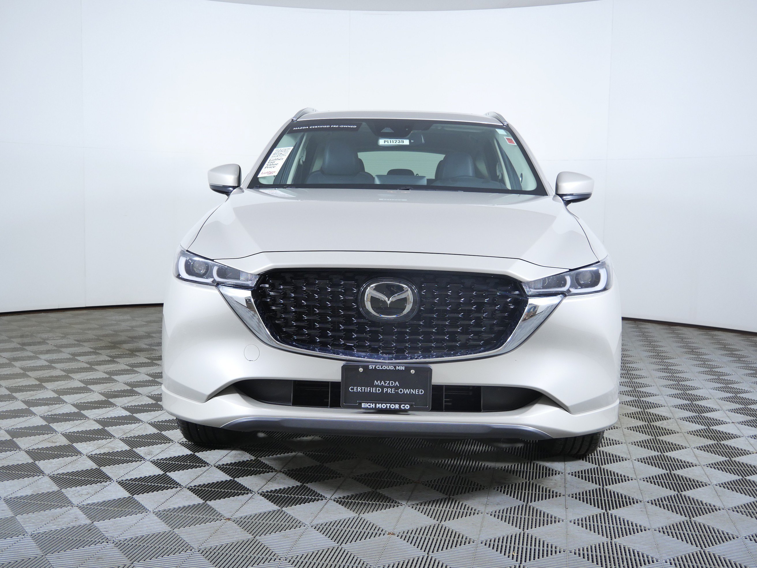 Certified 2024 Mazda CX-5 S Premium Plus package with VIN JM3KFBEL3R0468119 for sale in St. Cloud, Minnesota
