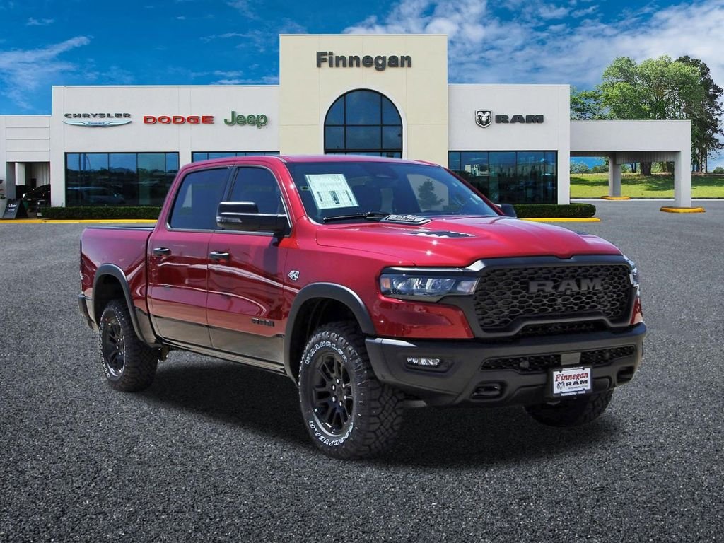 New 2026 Molten Red Pearl-Coat Exterior Paint RAM Rebel image 1