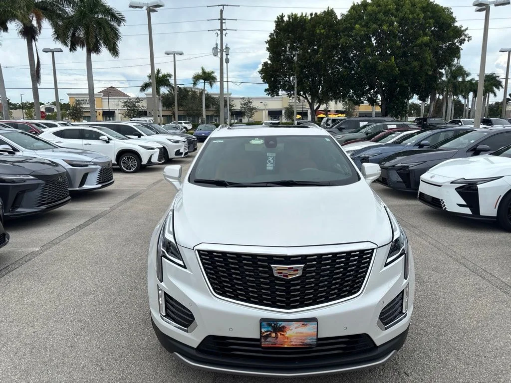 Used 2024 White Cadillac Premium Luxury image 2