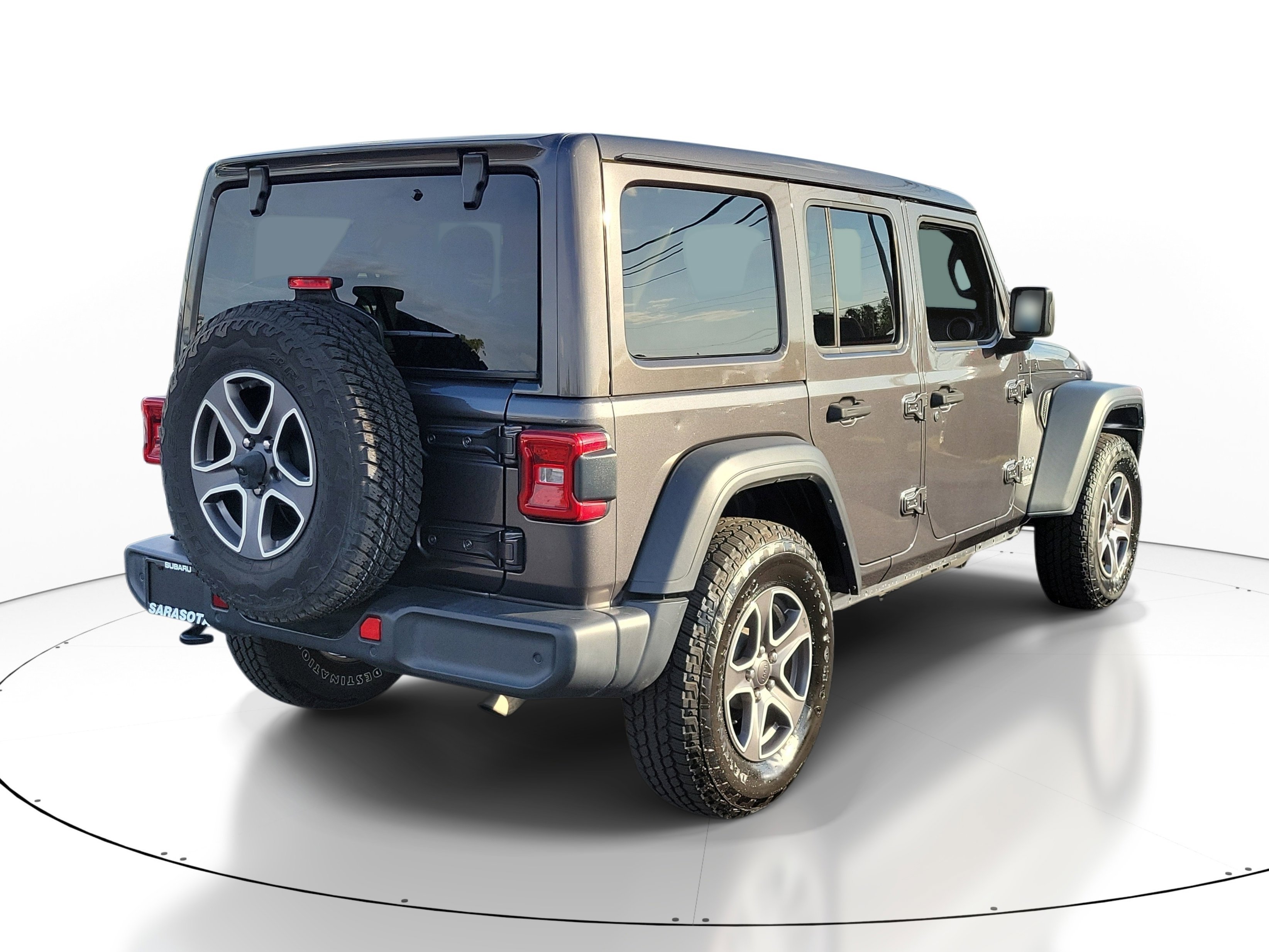 Used 2020 Granite Crystal Metallic Clearcoat Jeep Sport S image 5