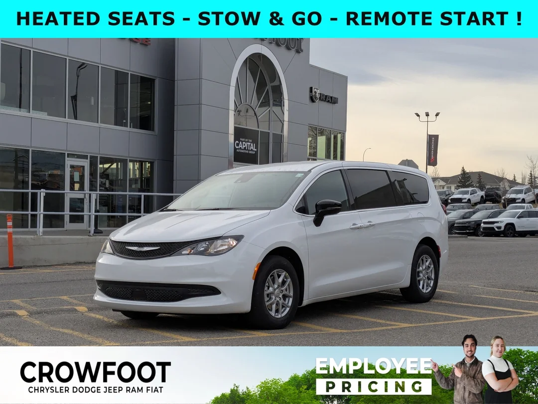 New 2026 White Chrysler SXT - - FWD - Power Liftgate - Power Sliding Doors - Leather & More! image 1