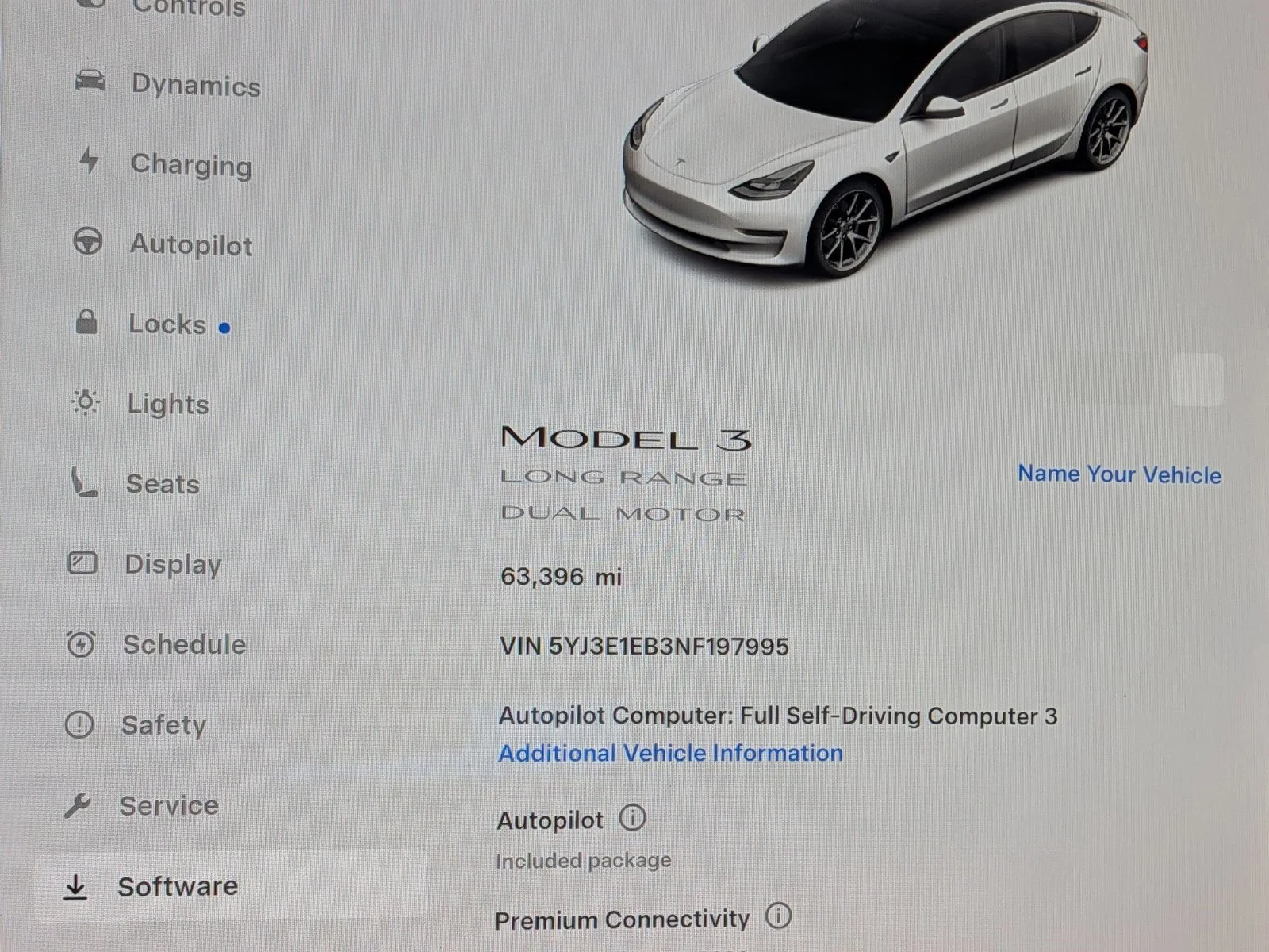 Used 2022 Pearl White Multi-Coat Tesla Long Range image 11