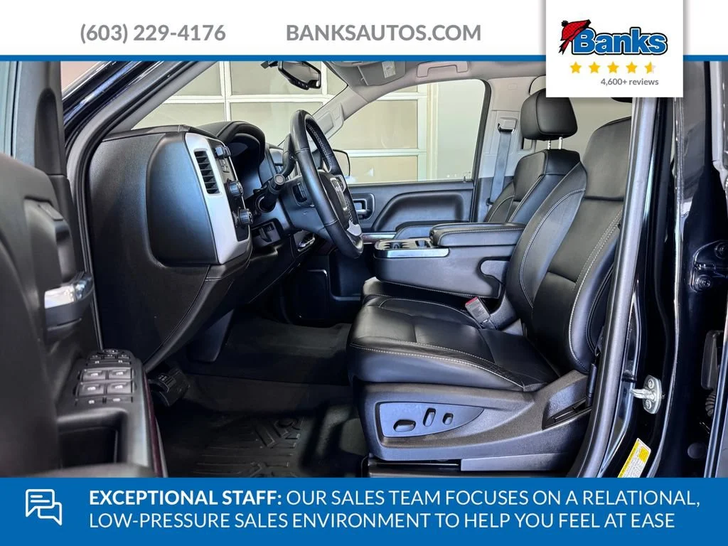 Used 2018 ONYX BLACK GMC SLT image 10