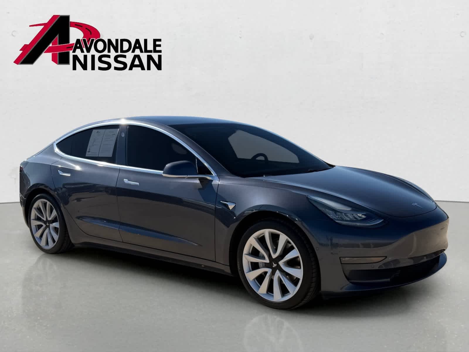 Used 2020 Gray Tesla Standard Range Plus image 8