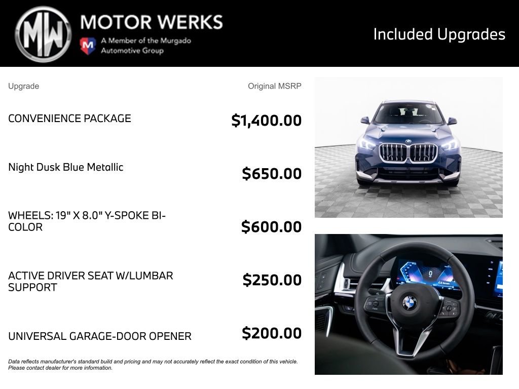 New 2026 Night Dusk Blue Metallic BMW xDrive28i image 4