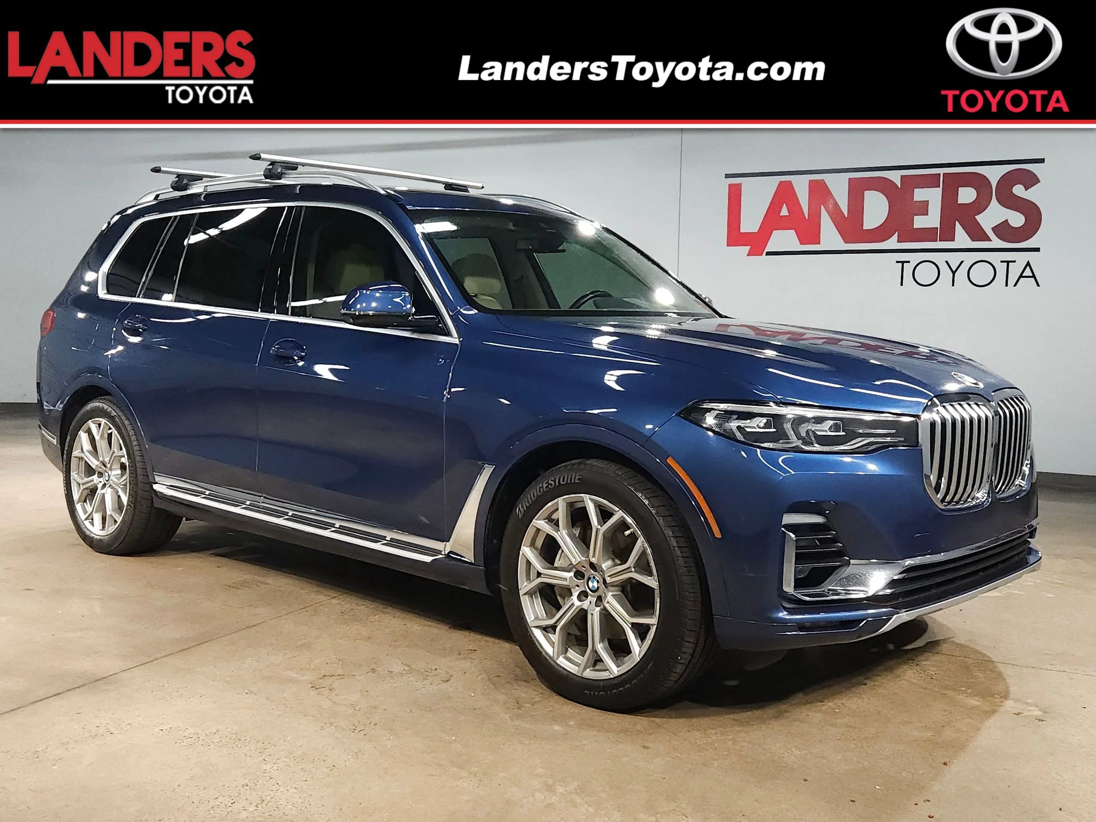 Used 2019 Phytonic Blue Metallic BMW xDrive40i image 1