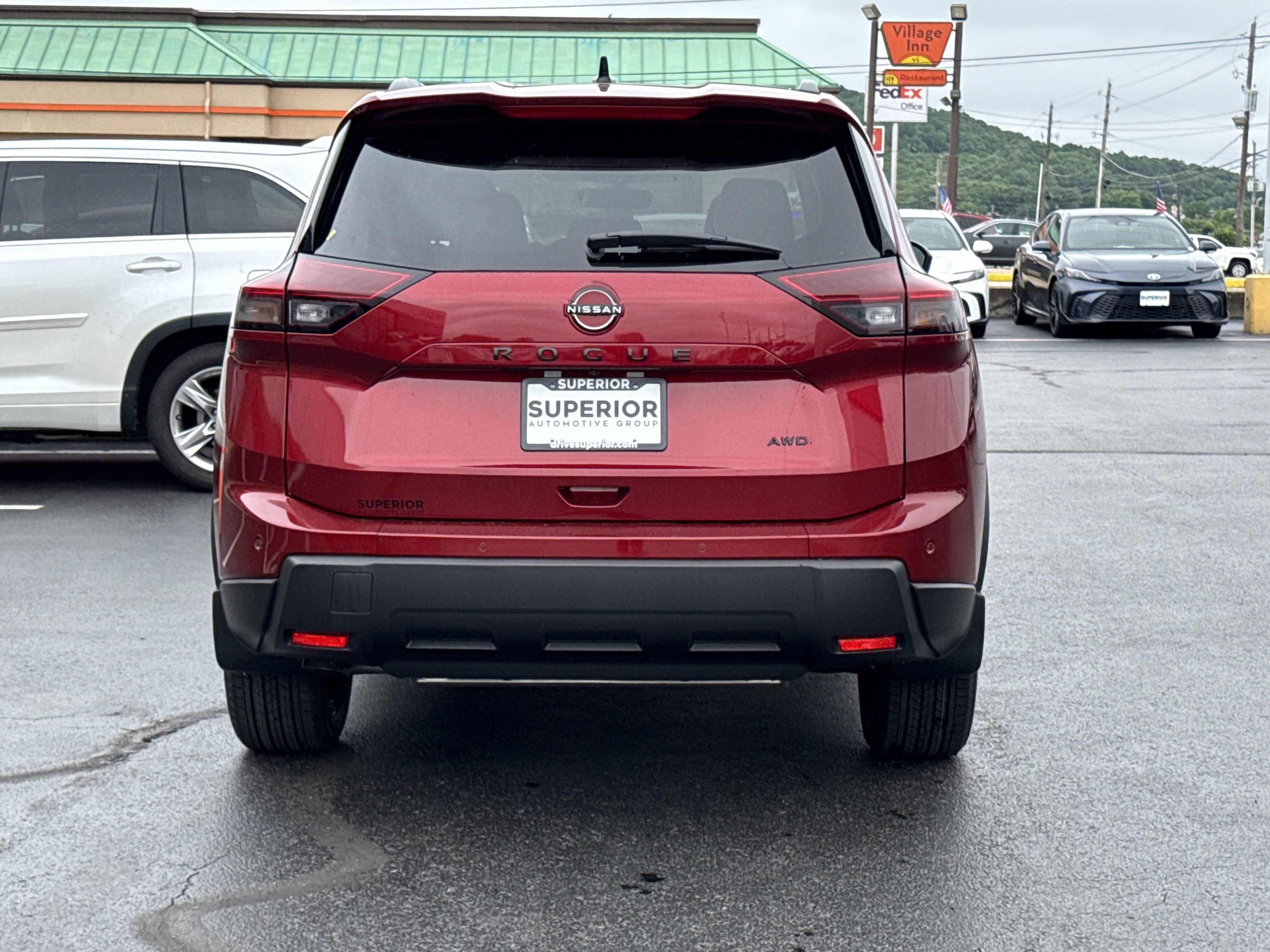 New 2026 Scarlet Ember Tintcoat Nissan Dark Armor AWD image 4