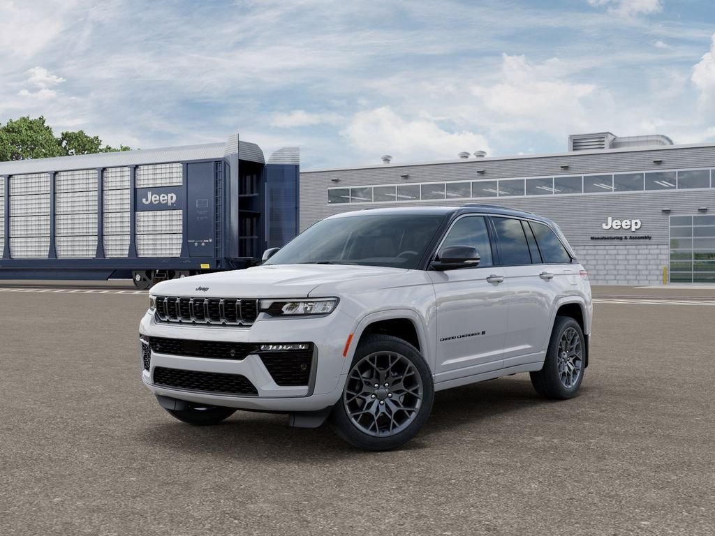 New 2026 Bright White Clear-Coat Exterior Paint Jeep Summit image 1