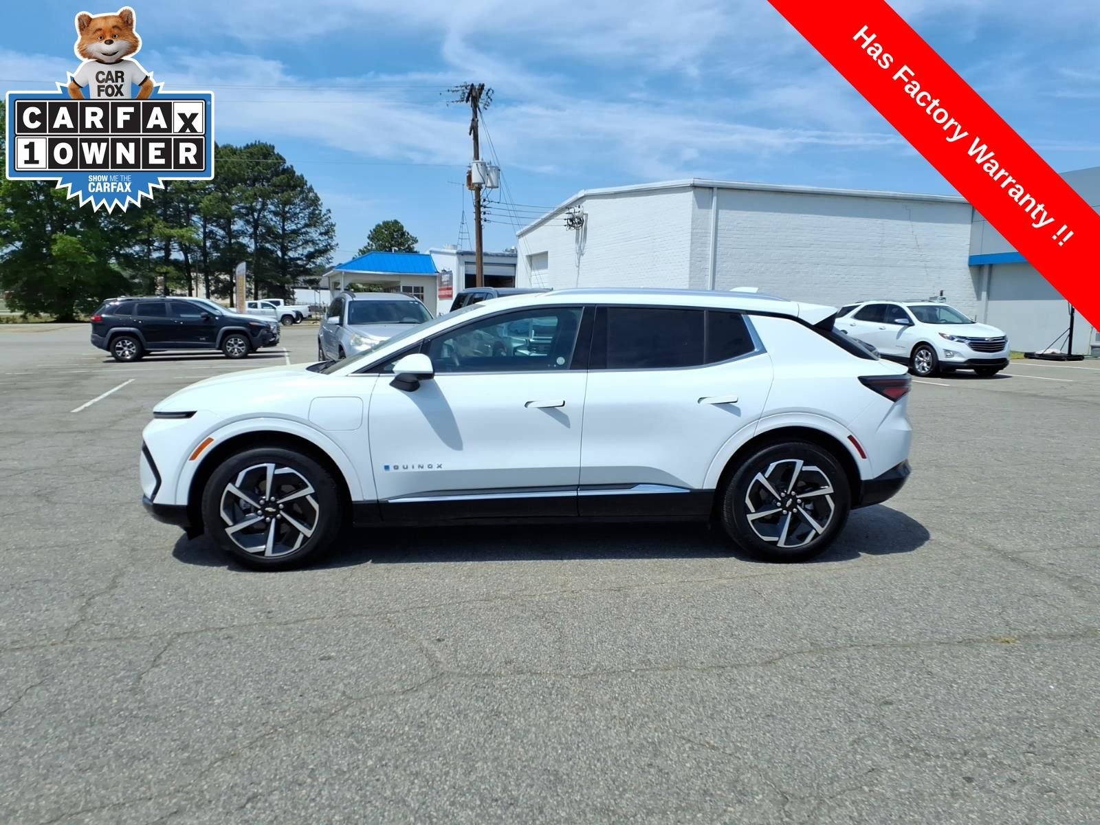 Used 2025 Chevrolet Equinox EV LT with VIN 3GN7DNRP4SS199914 for sale in Rocky Mount, NC