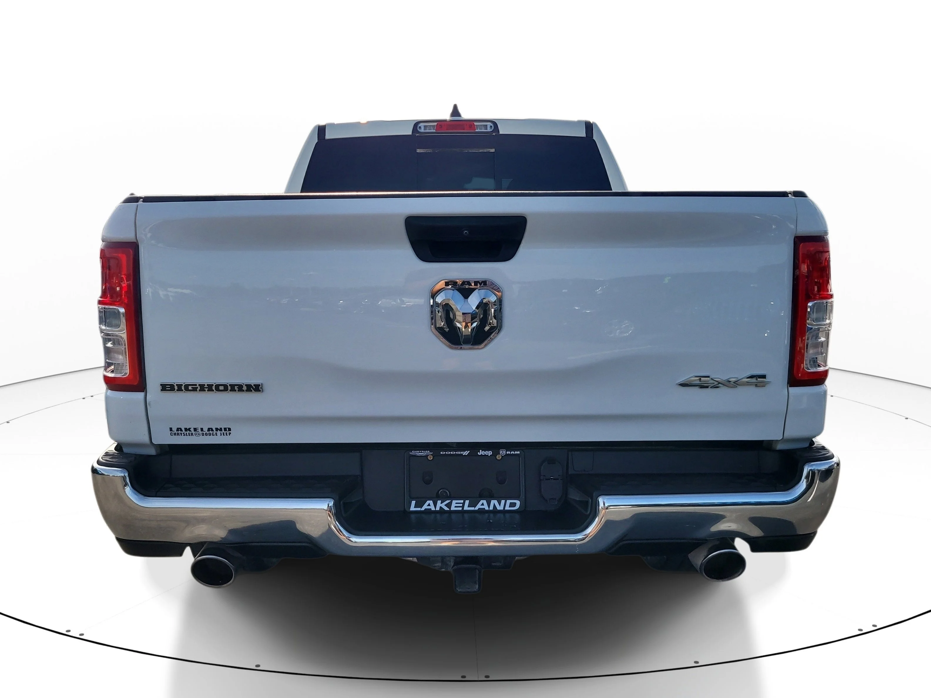 Used 2024 Bright White Clearcoat Ram Big Horn image 5