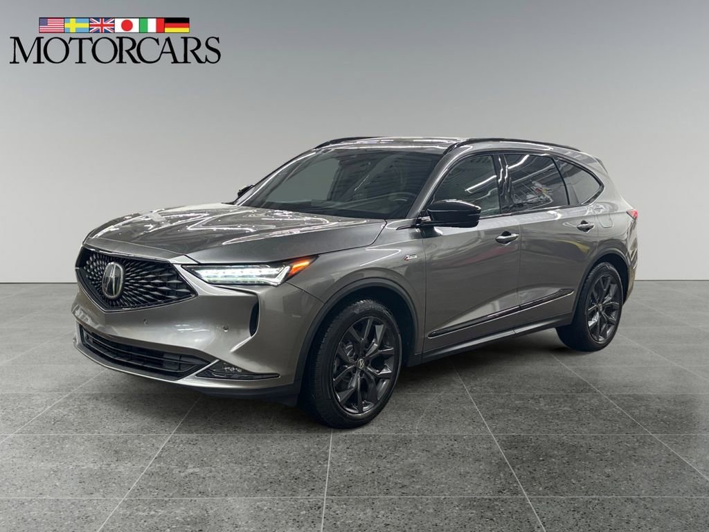 Used 2023 Liquid Carbon Metallic Acura A-Spec image 45