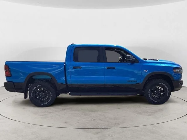 New 2026 Blue Pearl Ram REBEL CREW CAB 4X4 5