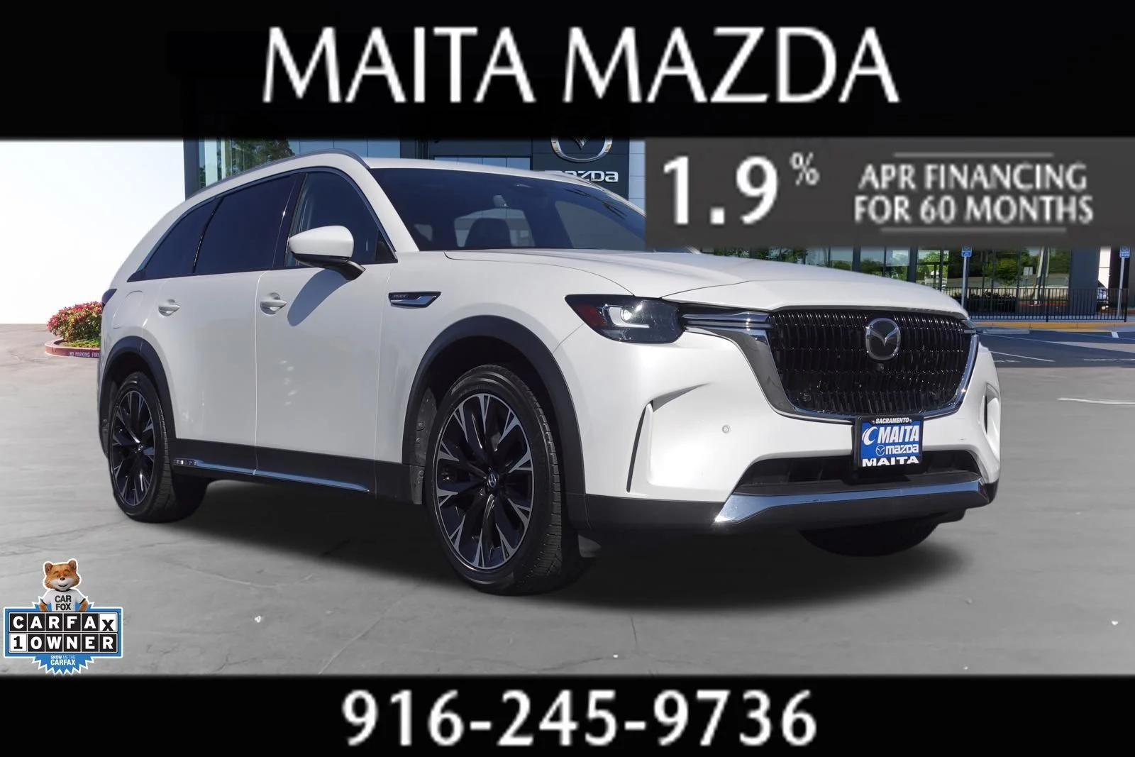 Certified Used 2024 Rhodium White Premium Mazda Premium Plus image 1