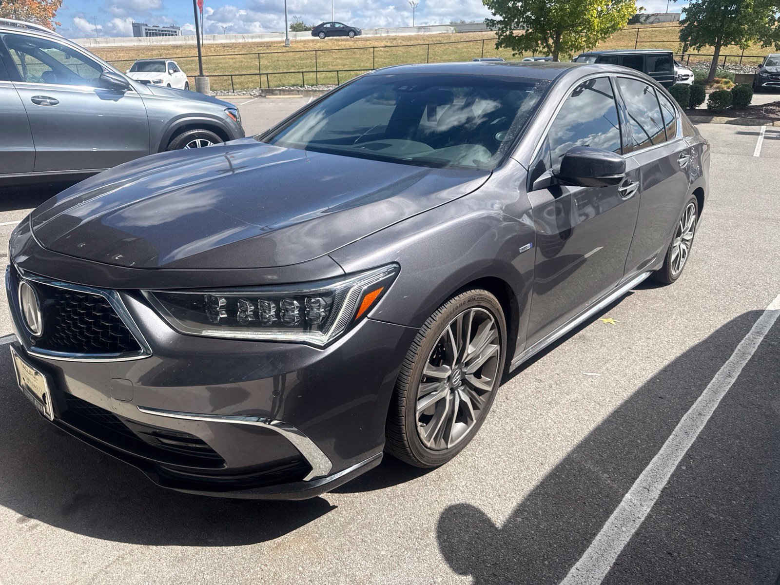 Used 2018 Modern Steel Metallic Acura Base image 6