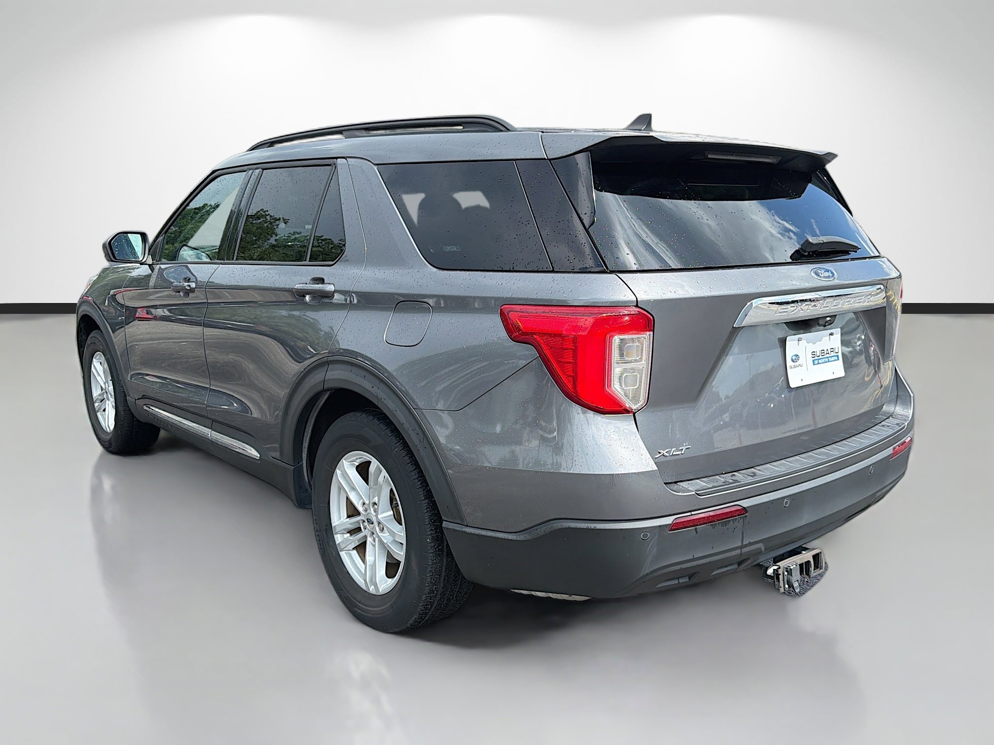 Used 2021 Gray Metallic Ford XLT image 5