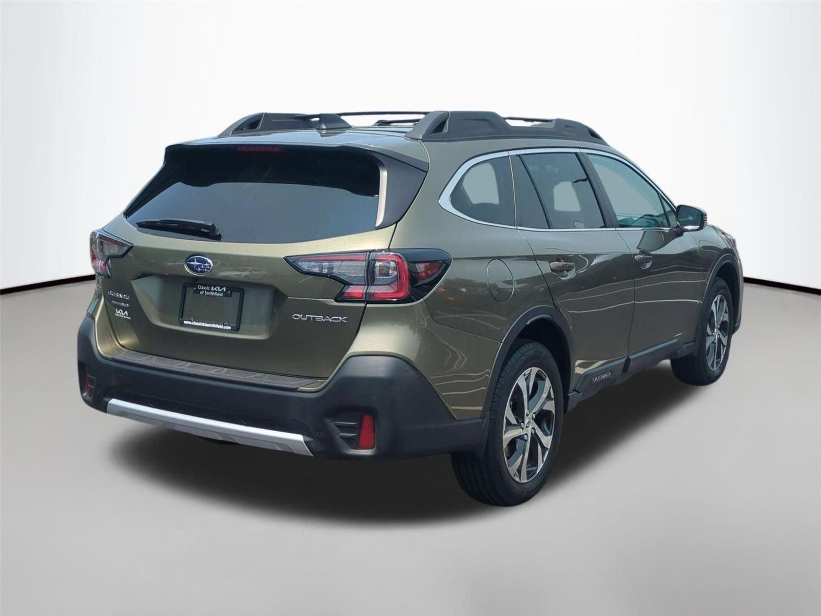 Used 2022 Autumn Green Metallic Subaru Limited image 5