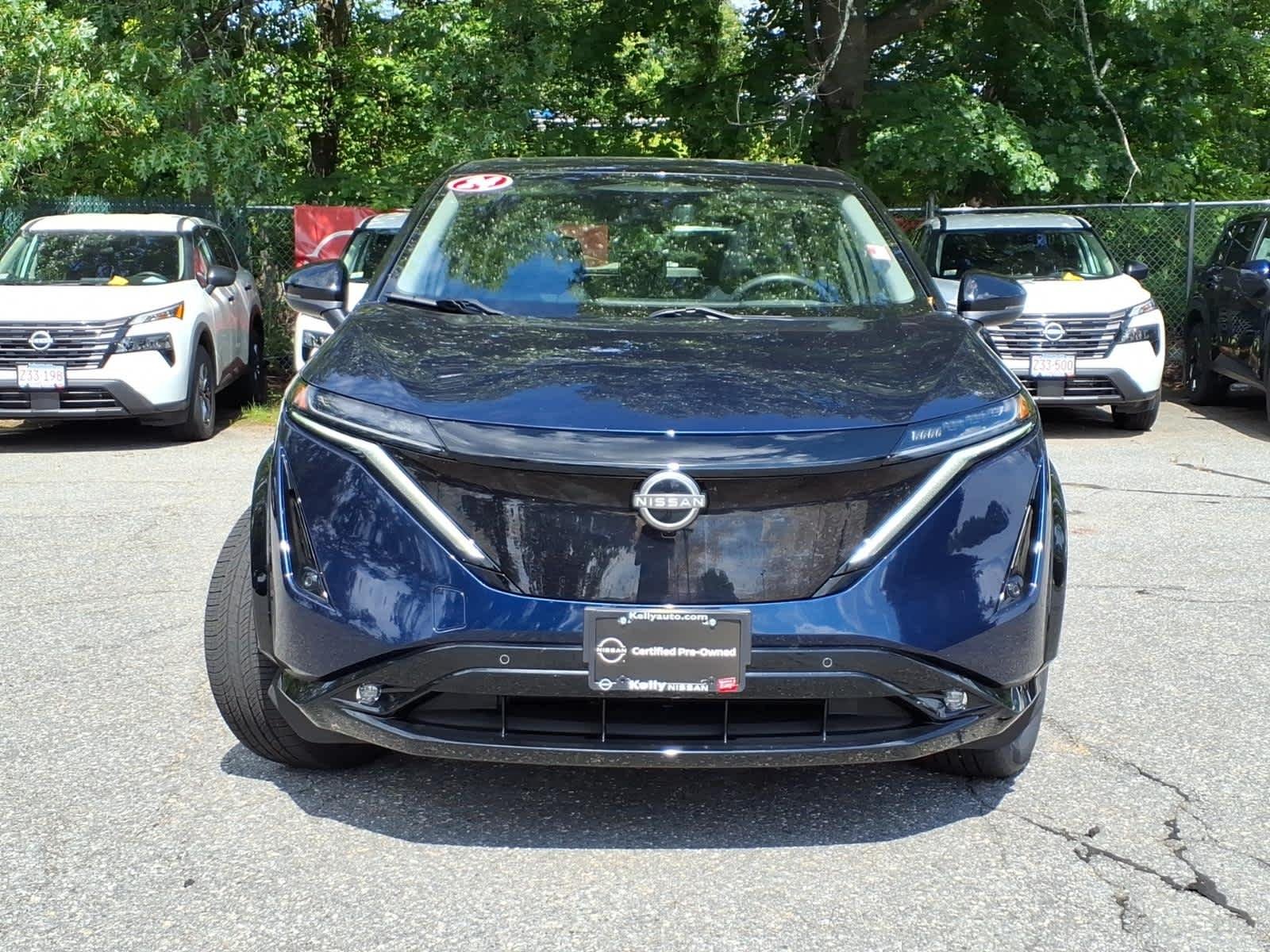 Certified 2024 Nissan ARIYA Platinum+ with VIN JN1DF0CD9RM732845 for sale in Woburn, MA