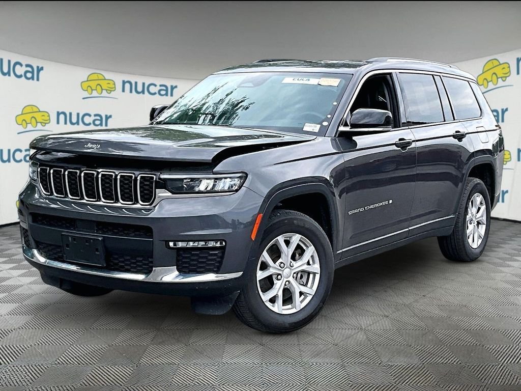 Used 2023 Baltic Gray Metallic Clearcoat Jeep Limited image 2