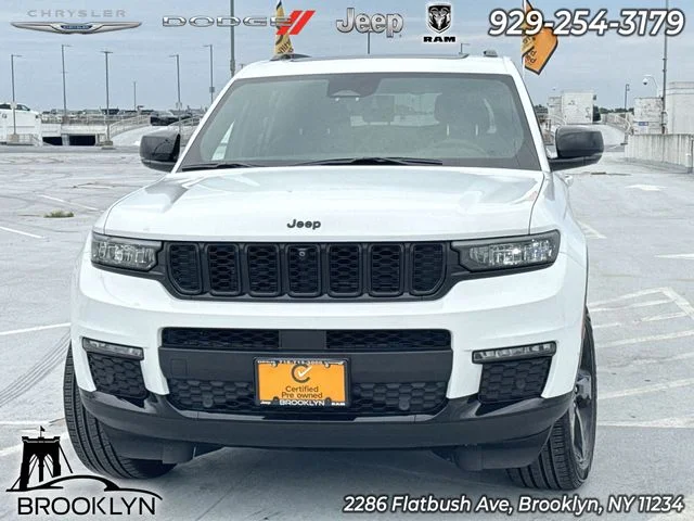 Certified Used 2025 White Jeep Limited image 1